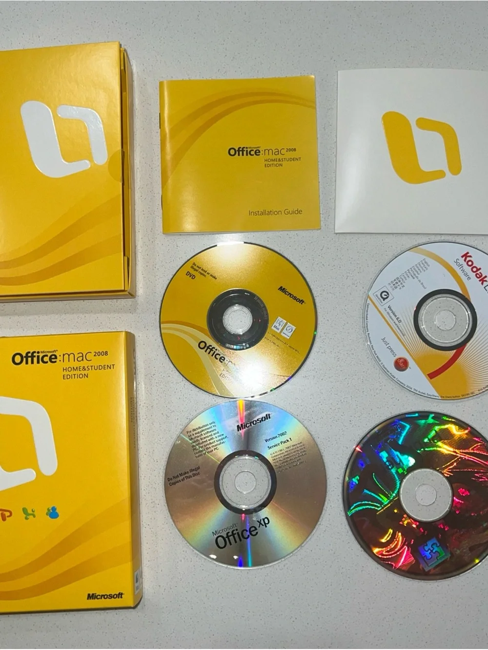 Microsoft Office:mac 2008 Home & Student Edition - Yellow